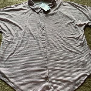 Lularoe Charlie Button Down - Size 2XL